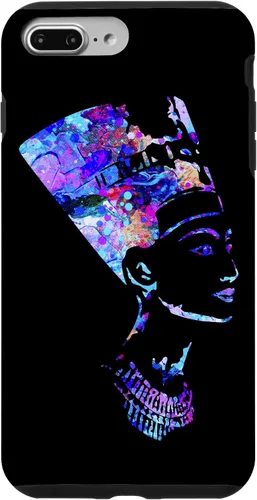Vista 12 de Funda para iPhone 16 con diseño de reina egipcia Nefertiti