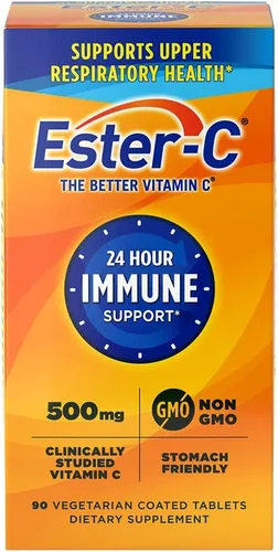 Vista 7 de Ester-C Vitamina C, tabletas de 500 mg, botellas de 60 unidades (paquete de 1)