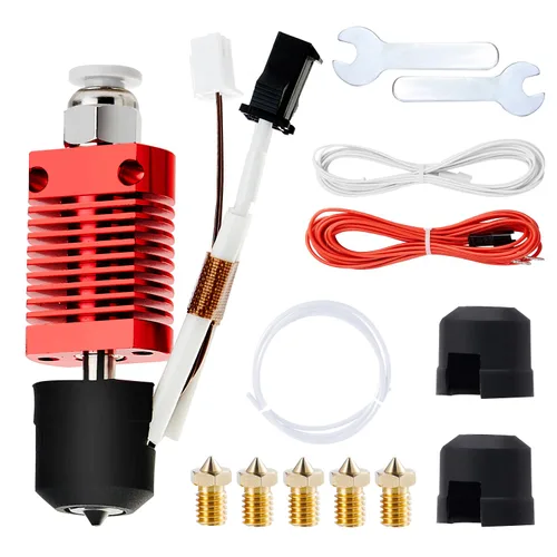 Vista 12 de 5Aplusreprap Ender 3 Hotend Upgrade: Termistor de Espárrago M3, Reemplazo Rápido, Compatible con Creality Ender 3 V2/Pro, Reemplazo de Hotend J-Head