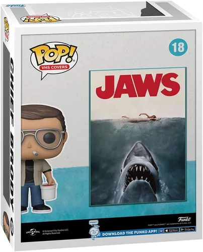Vista 3 de Chief Brody (Jaws) Funko Pop! VHS Cover Exclusive
