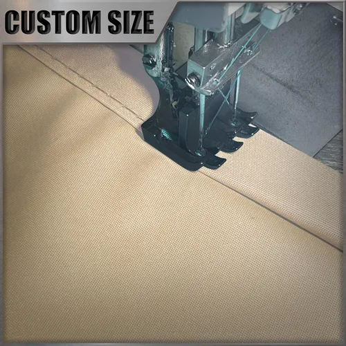 Vista 6 de Amgo Toldo Vela Triangular Beige de 4' x 4' x 4' Tamaño Personalizado Impermeable Protector Solar Pedido para Hacer UPF50+ AMTADT16 Toldo Parasol