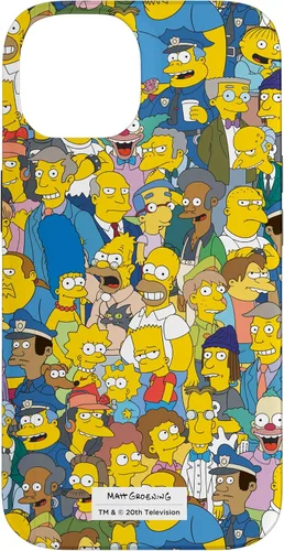 Vista 4 de The Simpsons Springfield Characters Print - Carcasa para iPhone 17