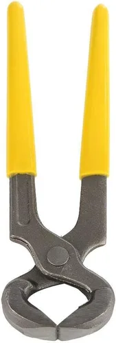 Vista 4 de Oumefar Alicates extractores de uñas de acero al carbono de 7 pulgadas, herramienta extractor de uñas resistente para carpintería, construcción