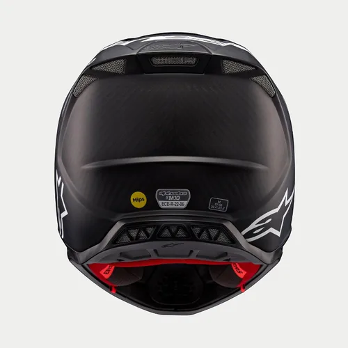 Vista 6 de Alpinestars Casco de inundación Supertech M10 Negro/Gris Oscuro Mate y Brillante