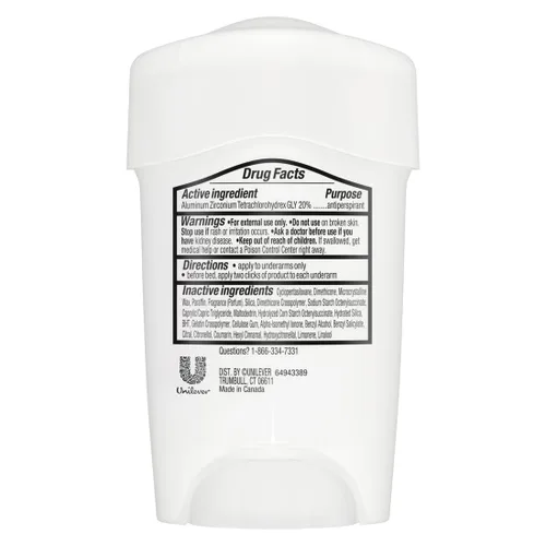 Vista 4 de Degree desodorante y antitranspirante con protección clínica, para ducha de 1.7 oz, 5 en 1, 1.7 onza Para sudar estrés, te ayuda a mantenerte seco