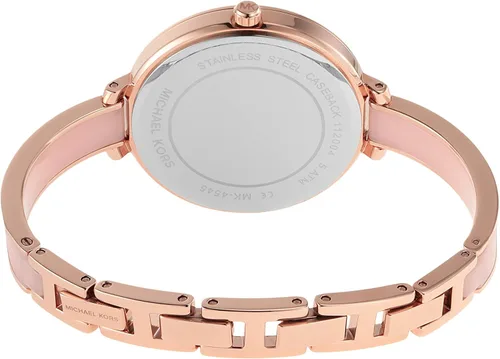 Vista 5 de Michael Kors - Reloj de cuarzo para mujer con correa de acero inoxidable