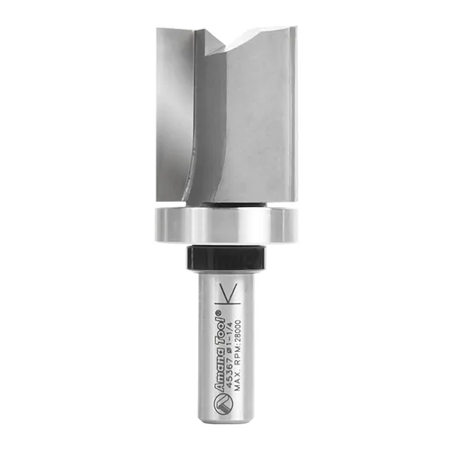 Vista 49 de Amana Tool 45487 - Broca de carburo con punta de carburo, 45487, vástago de 1/2 x 1/4 pulgadas con rodamiento de bolas superior