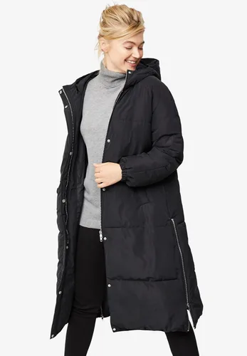 Vista 6 de Ellos Acolchado maxi con cremallera lateral para mujer en talla grande