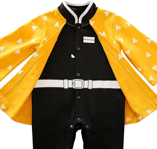 Vista 4 de Enterizo de anime de algodón para niños y niñas ropa de bebé