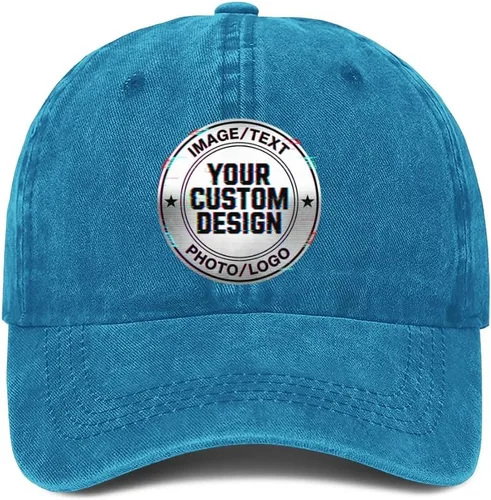 Vista 37 de Sombrero personalizado a granel Agregue su propio diseño aquí Sombreros personalizados Gorra de béisbol personalizada Hombres y mujeres