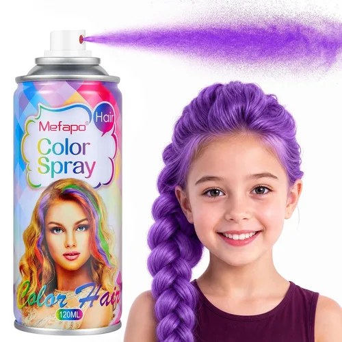 Vista 12 de Spray de color rojo para el cabello temporal para niños, mujeres y hombres