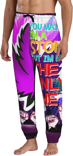 Vista 2 de Pantalones deportivos de hoja de cannabis para hombre, pantalones deportivos retro, divertidos, pantalones deportivos casuales de entrenamiento