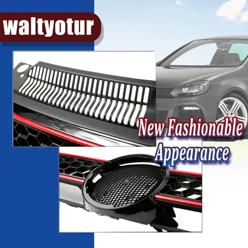 Vista 4 de Waltyotur - Rejilla de repuesto para Golf MK6