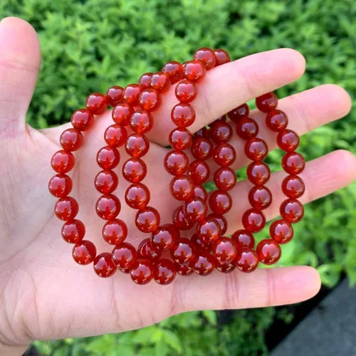 Vista 4 de Adabele 1pc Natural Stretch Gemstone Bracelet 8mm (0.31") Bead 7" to 8.5 inch Healing Crystal Energy Quartz Chakras Jewelry Women Men Girl Birthday