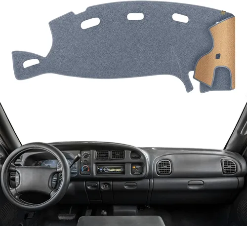Vista 9 de Cubierta de tablero Tapete de salpicadero Compatible con Chevy Cruze 2015-2011 (para transmisión en la izquierda), Alfombra de salpicadero de coche