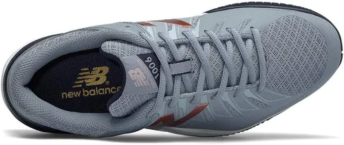 Vista 4 de New Balance Tenis 1006 V1 para mujer, BlancoPlateado