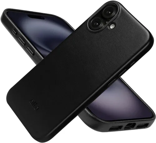 Vista 17 de alto Funda para teléfono compatible con iPhone 15 2023 y MagSafe, funda magnética de cuero italiano, funda protectora contra caídas de la serie Clop