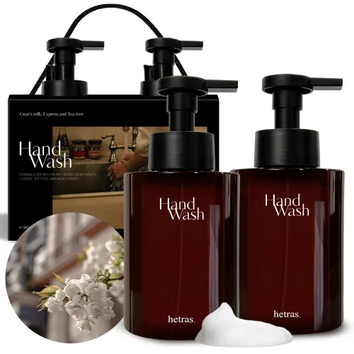 Vista 10 de hetras. Bombshell - Jabón de manos con burbujas de perfume (paquete de 2, 17.4 onzas líquidas cada uno), aroma floral jugoso, limpieza profunda e