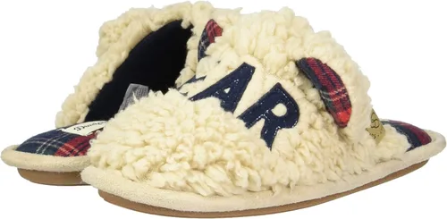 Vista 7 de Dearfoams Buffalo Check Lil Bear - Zapatilla para mujer