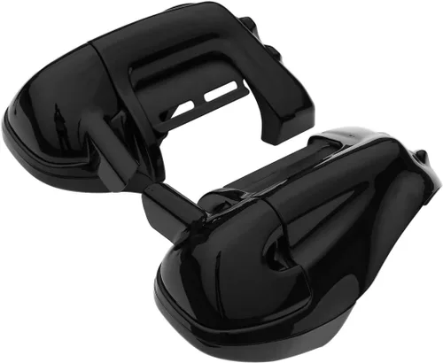 Vista 2 de TCT-MOTORPARTS Carenados de pierna ventilada inferior de 6.5 pulgadas, rejillas de altavoz para Harley Davidson Touring Road Street Electra Glide