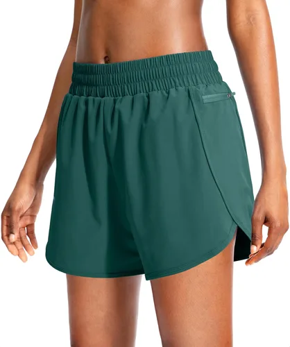Vista 24 de Soothfeel Pantalones cortos deportivos para mujer de 3"/5" para Negro