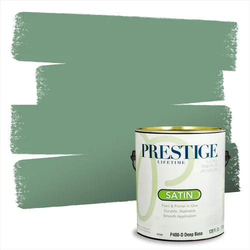 Vista 109 de Prestige Paints - 2 en 1, pintura base y pintura de exterior, E100-N-735BM