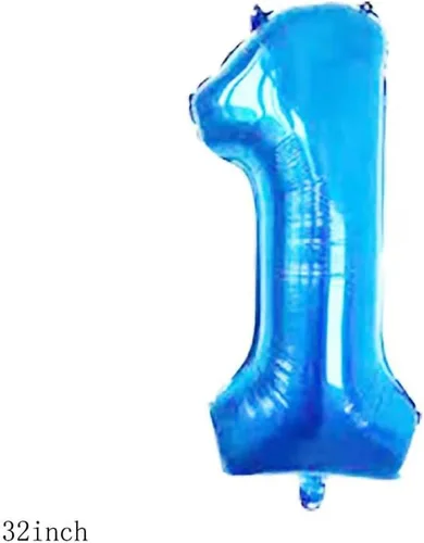 Vista 7 de Globos, 12 globos de aluminio para niños de 11 años para decoración de fiesta de cumpleaños de 11 años, globos de confeti, globos de fiesta, Azul 11