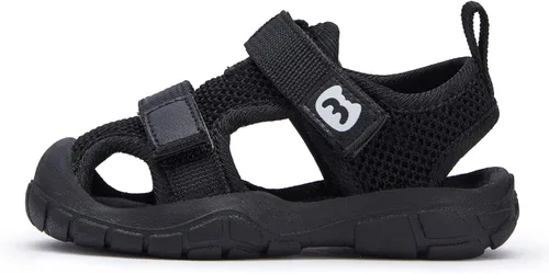 Vista 4 de BMCiTYBM Sandalias de verano con punta cerrada para bebé, niño, niña, zapatos ligeros, antideslizantes, para primeros pasos, 6, 9, 12, 18, 24 meses