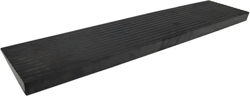 Vista 8 de INTSUPERMAI Rampa de umbral de goma sólida antideslizante para silla de ruedas, rampa portátil de goma sólida para baño, puertas, entradas