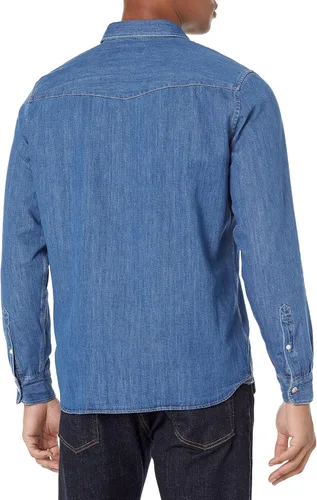 Vista 2 de Lacoste Camisa vaquera de algodón orgánico de ajuste regular para hombre