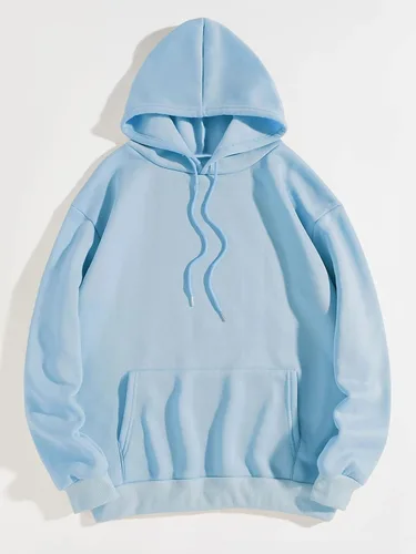 Vista 2 de Cioatin Womens Y2K Slogan Letter Graphic Oversized Aesthetic Hoodie Drop Shoulder Fleece Hooded Sweatshirt Pullover