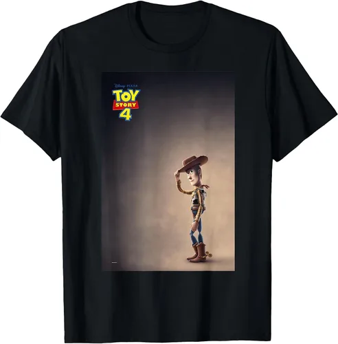 Vista 6 de Disney Pixar Toy Story 4 - Camiseta gráfica con póster de película Baby Blue
