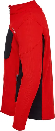 Vista 4 de Spyder Chaqueta Bandit de media capa con cremallera completa para hombre