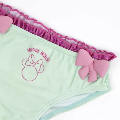 Vista 3 de Bañador Niña Minnie Mouse Turquesa