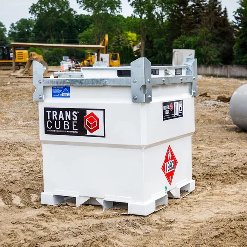 Vista 2 de Tanque de transferencia de combustible 10TCG: TransCube transportable, tanque de almacenamiento diesel de doble pared de 251 galones de EE. UU.