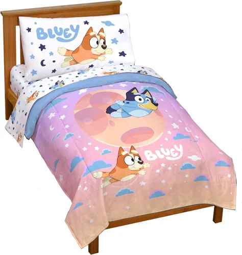 Vista 51 de Disney Moana - Juego de edredón individual de 5 piezas para niñas, color beige