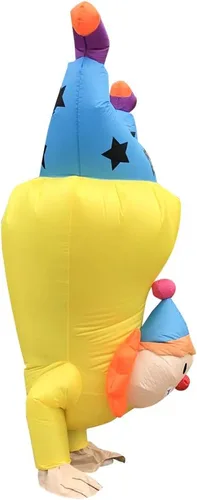 Vista 8 de Disfraz inflable de Navidad para fiesta de Navidad, disfraz inflable para adultosdesfile de Navidad