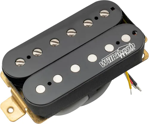 Vista 10 de Wilkinson Vintage Classic Alnico 5 Set de Pastillas Humbucker Sobrebobinadas Estilo Abierto para Guitarra Eléctrica, Zebra Set Zebra