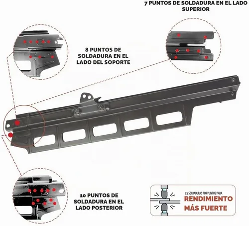 Vista 7 de SP 884-570 Aftermarket - Conjunto de cargador (acero inoxidable) 2 orificios compatible con Hitachi NR83A