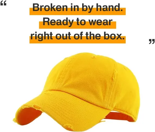 Vista 4 de KBETHOS - Gorra de béisbol ajustable, de algodón desgastado, vintage, unisex, estilo polo, camionero, para papá