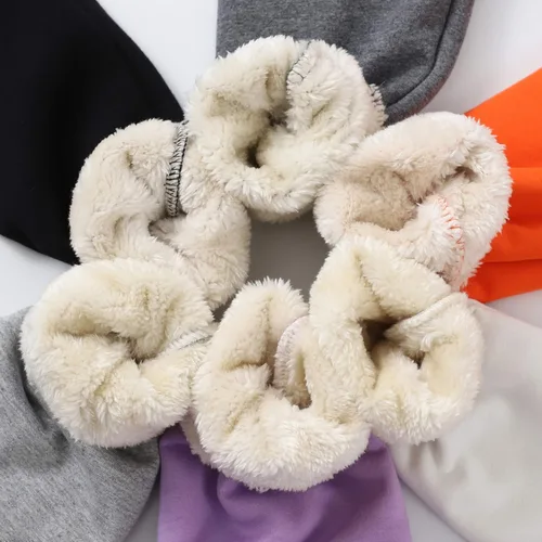 Vista 6 de Gihuo Sudadera unisex de forro polar con cremallera y forro de sherpa para niños y niñas