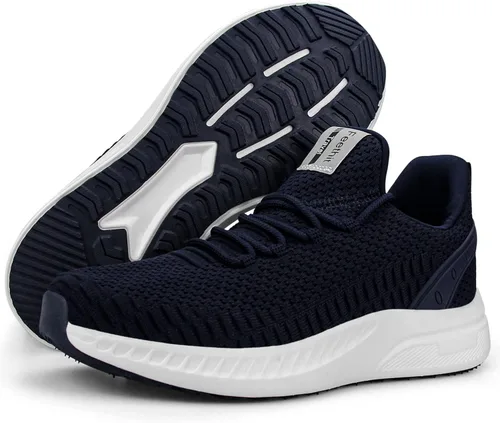 Vista 5 de Feethit - Tenis de correr modernos para hombre antideslizantes, ligeros, transpirables y de malla