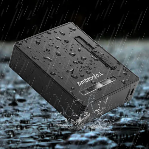 Vista 5 de Ambrogio.L Paquete completo de 20 cigarrillos regulares/caja con encendedor de arco USB recargable, sin llama, a prueba de viento, a prueba