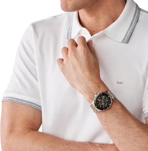 Vista 4 de Michael Kors Reloj cronógrafo de acero inoxidable Bayville