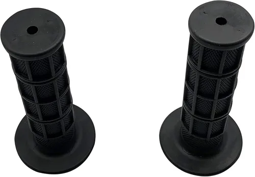 Vista 4 de 0.866 in 7/8" universal motocicleta antideslizante goma negro manillar puños para ATV UTV Dirt Pit Bike para Yamaha para Honda para Suzuki y Kawasaki
