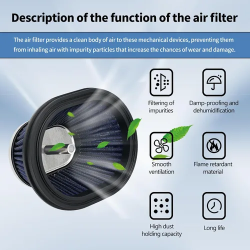 Vista 3 de Filtro de aire de motocicleta y filtro de aceite y bujía de repuesto para Yamaha YFM250R Raptor 250 2008-2013 2XJ-14451-00-00 5D3-13440-00-00