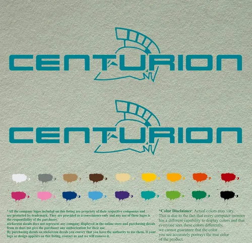 Vista 30 de Centurion - Juego de 2 calcomanías de vinilo de repuesto compatibles con motor fuera de borda (12 pulgadas, negro 070)