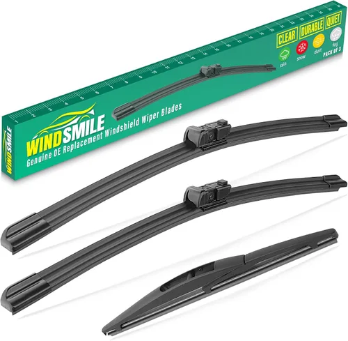 Vista 16 de 15" 15" 13" Juego de 3 limpiaparabrisas de repuesto para parabrisas para Jeep Wrangler 2007-2017 / Jeep Wrangler JK 2008-2018 limpiaparabrisas