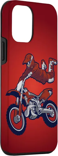 Vista 3 de iPhone 12 mini Motocross caso