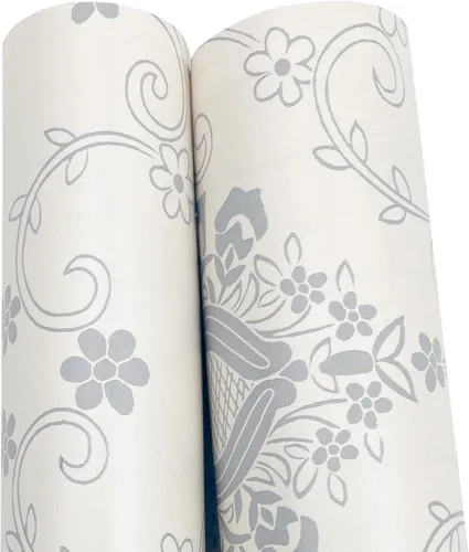 Vista 7 de Yifely Victoria Style - Revestimiento autoadhesivo para cajones y encimeras extraíbles, papel protector (17.7 x 118.1 in)